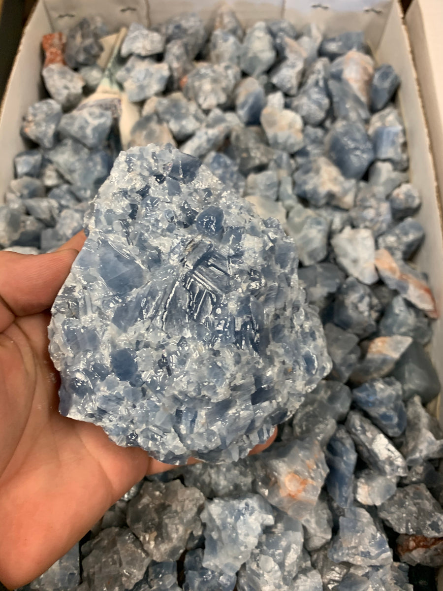 Calcite (Blue) Washed pound – LLC
