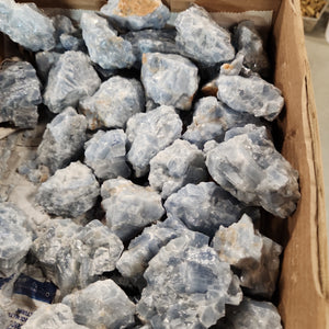 Calcite (Blue) Washed - 10 pounds