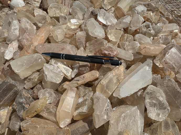 Quartz Crystals from Madagascar 