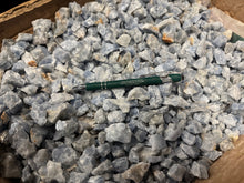 Calcite Chips (Blue) Washed - 1 pound
