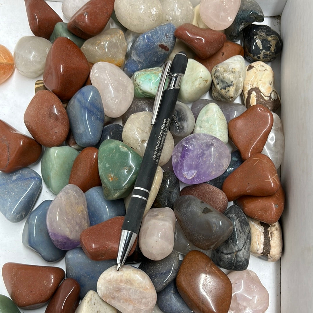 Large Tumbled Stone Mix - 5 pounds – RoughStone.Rocks LLC
