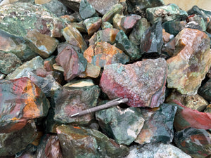 Mixed Agate -Large Pieces - India - 10 pounds