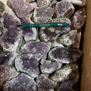 Amethyst Crystals on matrix - 1 pound*