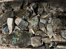 Labradorite Semi-Polish - 1 pound