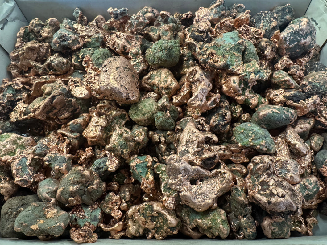 Copper nuggets - 100 grams
