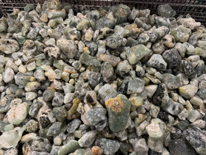 Prehnite Rough Tumbled - Mali - 10 pounds