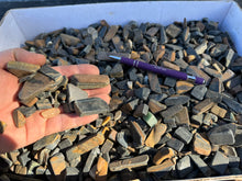 Blue Tigers/Hawk Eye Partially Tumbled from South Africa 1 pound Roughstone.Rocks LLC