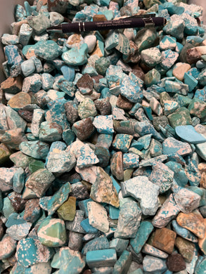 Chrysocolla (Stabilized) Tumbles - 1 pound Roughstone.Rocks LLC