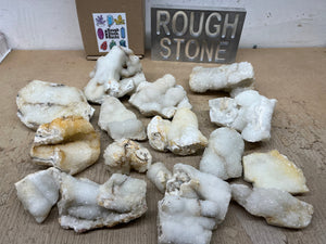 Druzy Quartz from India 100 pounds Roughstone.Rocks LLC
