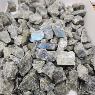 Labradorite Small Pieces from Madagascar 1 pound Roughstone.Rocks LLC