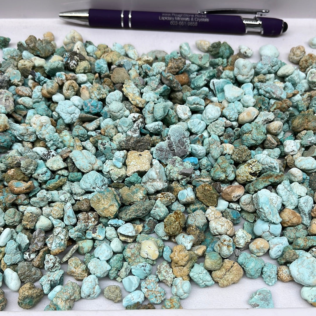 Turquoise Stained Rough Lone Mountain Turquoise - Rough - 100g – Rough Stone LLC