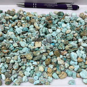 Lone Mountain Turquoise Rough 25 grams Roughstone.Rocks LLC
