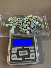 Lone Mountain Turquoise Rough 25 grams Roughstone.Rocks LLC