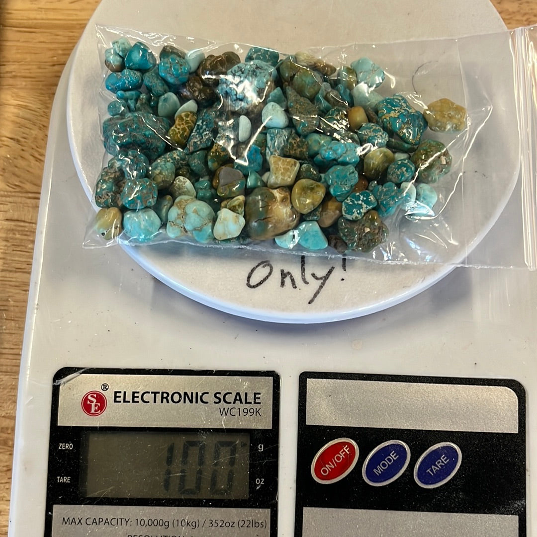 Lone Mountain Turquoise - Tumbled - 100g – RoughStone.Rocks LLC