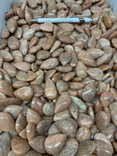 Polished Peach Moonstone Mix from Madagascar 1 pound Roughstone.Rocks LLC