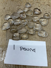 Polished Quartz Puffy Hearts from Madagascar 1 pound Roughstone.Rocks LLC