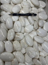 Polished Scolecite Palm Stones from India 1 pound Roughstone.Rocks LLC