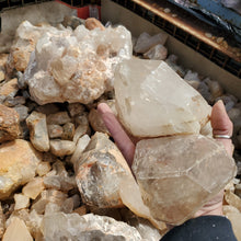 Quartz Crystal from Zambia 100 pounds Roughstone.Rocks LLC