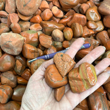 Red Jasper Rough Tumbled from India 10 pounds Roughstone.rocks LLC