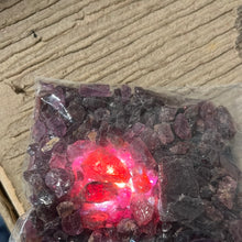 Rhodolite Garnet Rough Chips 100 grams Roughstone.rocks LLC