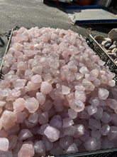 Rose Quartz from Madagascar 1 pound Roughstone.Rocks LLC