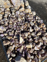 Rough Bulk Chevron Amethyst from Zambia 1 pound Roughstone.Rocks LLC