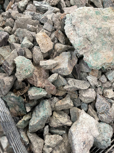 Rough Chrysocolla with chalcocite (copper ore) - 1 pound Roughstone.Rocks LLC