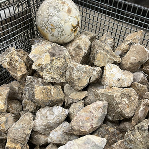 Rough King Cobra Jasper Spotted Chalcedony from India 10 pounds Roughstone.Rocks LLC
