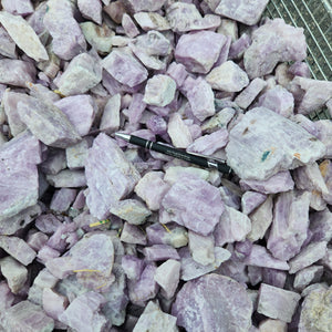 Rough Kunzite from Nigeria 1 pound Roughstone.Rocks LLC