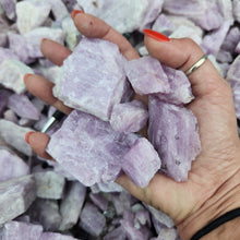 Rough Kunzite from Nigeria 1 pound Roughstone.Rocks LLC