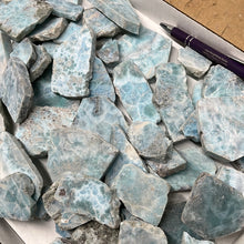 Rough Larimar from Dominican Republic 1 pound Roughstone.Rocks LLC