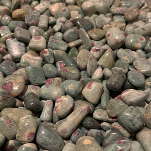 Natural Ruby In Kyanite & Fuchsite Rough Crystal Stones - Bulk Lot From India