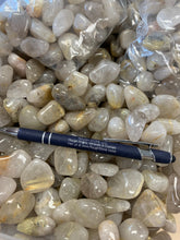 Rutilated Quartz Tumbled from Brazil  10 pounds Roughstone.Rocks LLC