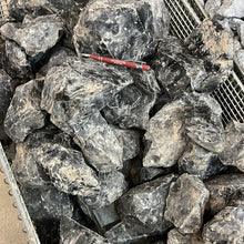 Silver Sheen Obsidian from Armenia 1 pound Roughstone.Rocks LLC