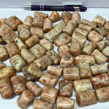 Sunstone Tumbles from India 100 grams Roughstone.Rocks LLC