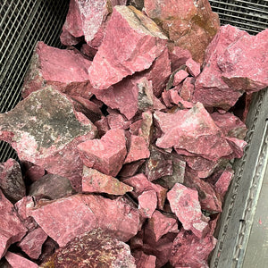 Thulite from Norway 10 pounds Roughstone.Rocks LLC