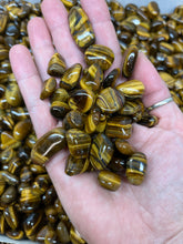 Tiger Eye Small Tumbles from South Africa 1 pound Roughstone.Rocks LLC