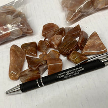 Tumbled Agate Red from Brazil 100 grams Roughstone.Rocks LLC