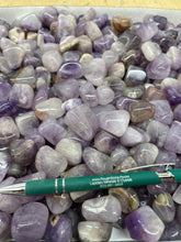 Load image into Gallery viewer, Tumbled Amethyst from India 1 pound Roughstone.Rocks LLC