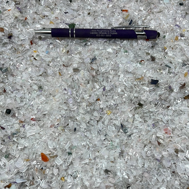 Tumbled Chip Quartz Mix 1 pound Roughstone.Rocks LLC