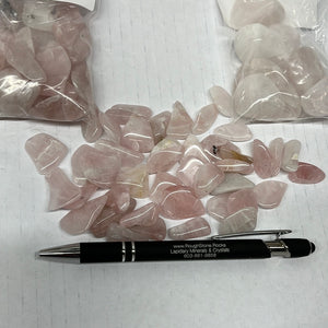 Tumbled Rose Quartz from Namibia 100 grams Roughstone.Rocks LLC