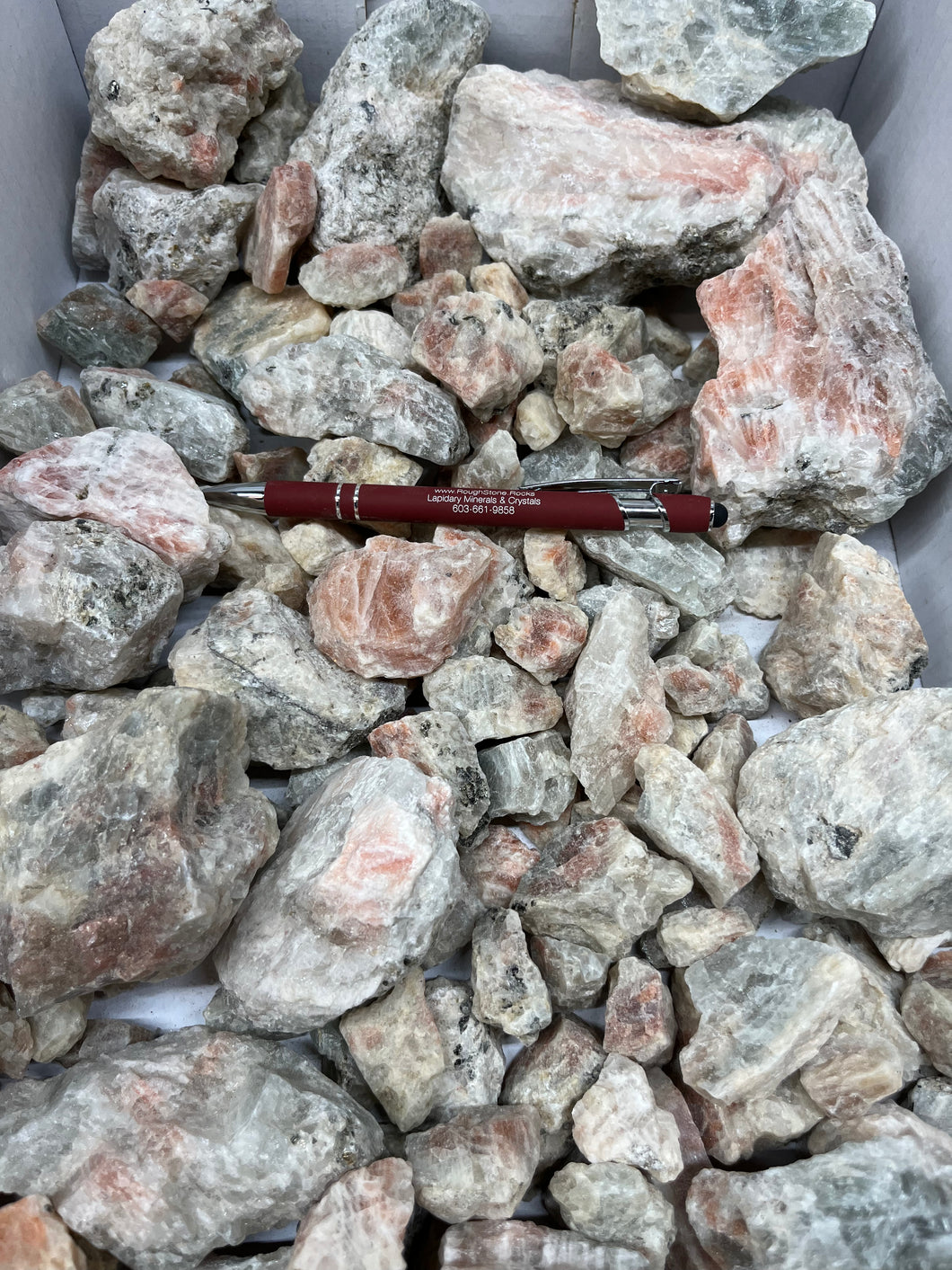 Sunstone Rough - 2nd Choice - 1 pound