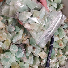 Calcite Chips (Green) - 1 pound