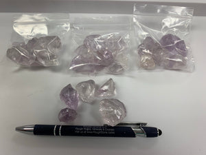 Amethyst Rose de France 1st Choice from Brazil 25 grams Roughstone.Rocks LLC