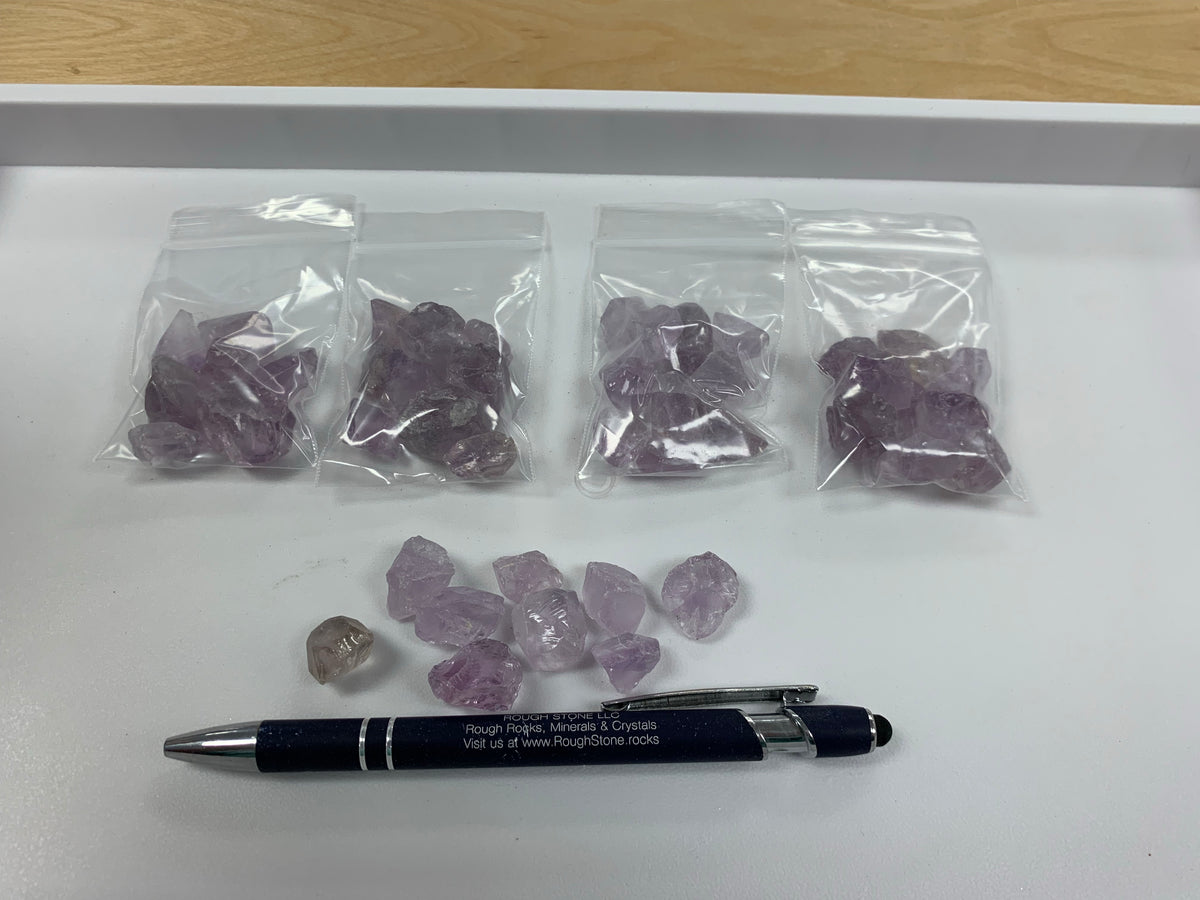 Amethyst Rose de France Brazil - 50 grams – RoughStone.Rocks LLC