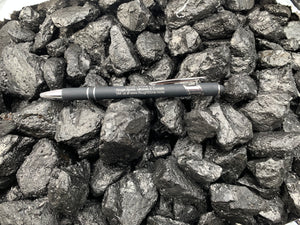 Coal Anthracite from Pennsylvania 1 pound Roughstone.Rocks LLC