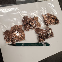 Flat Copper Nuggets 100 grams Roughstone.Rocks LLC