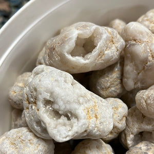 Phosphorescent Tumbled Geodes 1 pound Roughstone.Rocks LLC