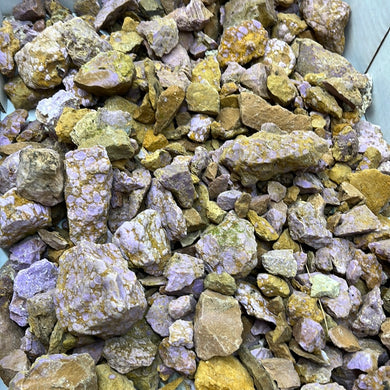 Phosphosiderite Chips and Pieces 1 pound Roughstone.Rocks LLC