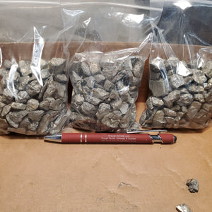 Pyrite Crystals and Chips from Peru 1 pound Roughstone.Rocks LLC